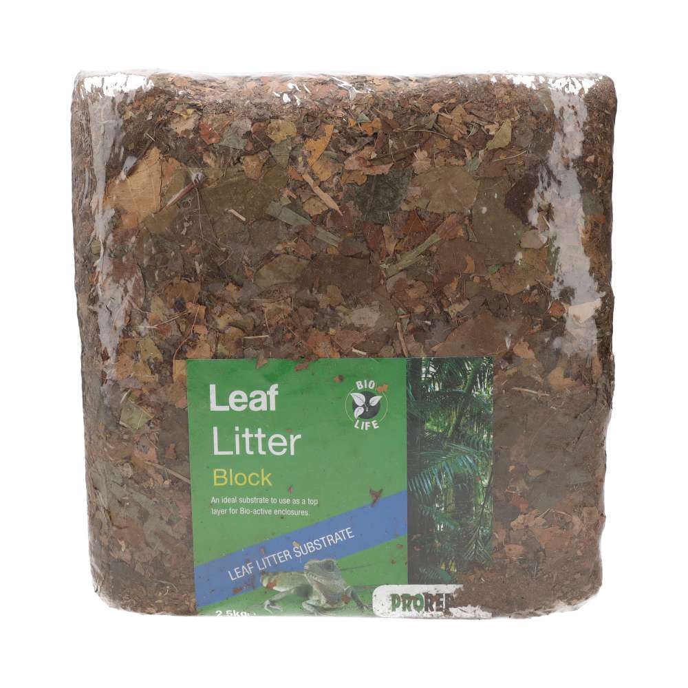 ProRep Leaf Litter Block 2.5kg – Bioactive Vivarium Substrate