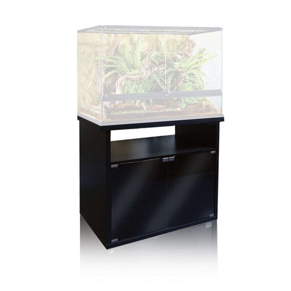Exo Terra Terrarium Cabinet Black 90cm PT2708 | Reptile Vivarium Stand