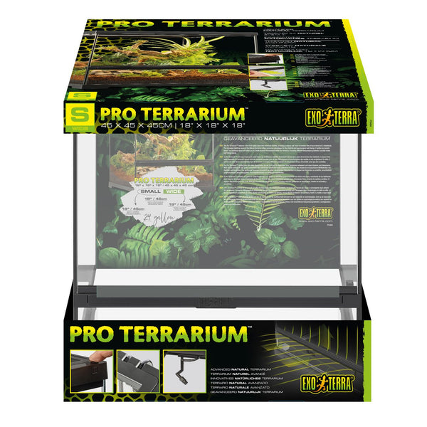 Exo Terra Pro Terrarium Small Wide 45x45x45cm