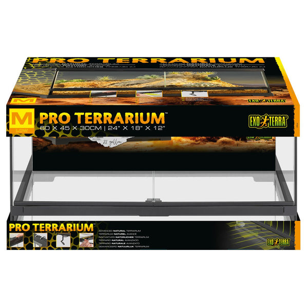 Exo Terra Pro Terrarium Medium Low - 60x45x30cm