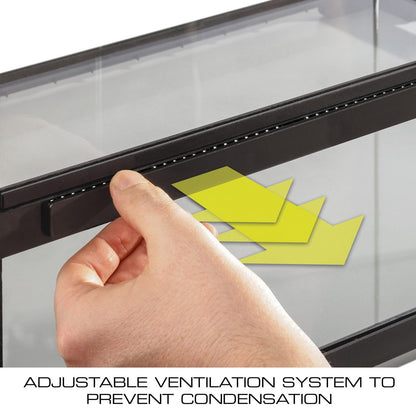 Exo Terra Pro Terrarium Medium Low - 60x45x30cm