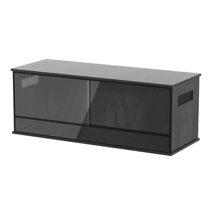 ProRep Vivarium Black 4x1.5x1.5ft (120x45x45cm) Reptile Enclosure