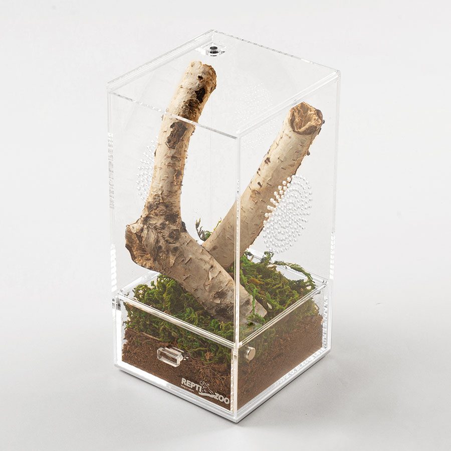 ReptiZoo Acrylic Case with Removable Tray