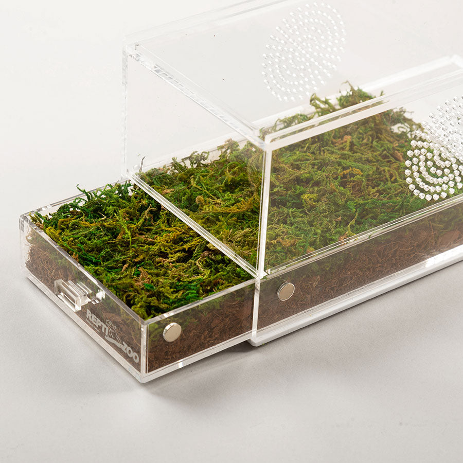 ReptiZoo Acrylic Case with Removable Tray 203x102x102mm