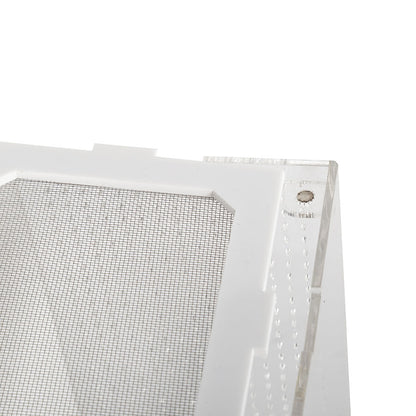 ReptiZoo White Base Insect Acrylic Box 10x8.5x15cm | Invertebrate Enclosure