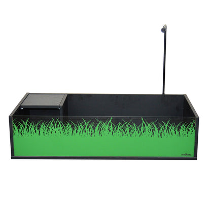 Vivexotic Viva Tortoise Table Black 90cm | Open-Top Tortoise Enclosure