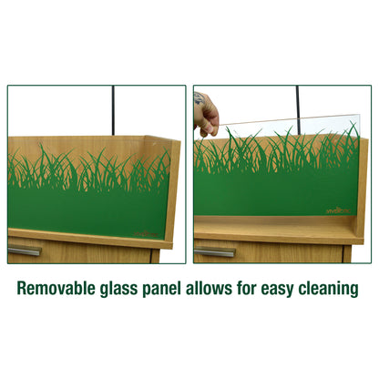 Vivexotic Viva Tortoise Table Oak 90cm | Open-Top Tortoise Enclosure