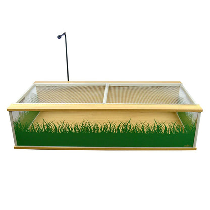 Vivexotic Deluxe Tortoise Table - 115x61x27.5cm