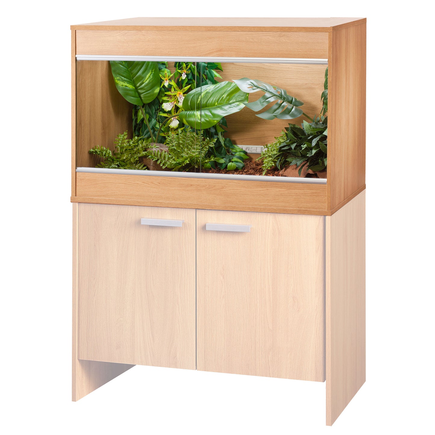 Vivexotic Repti-Home Maxi/Med Oak Vivarium | 86x49x56cm | PT4084