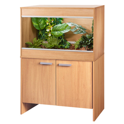 Vivexotic Repti-Home Maxi/Med Oak Vivarium | 86x49x56cm | PT4084