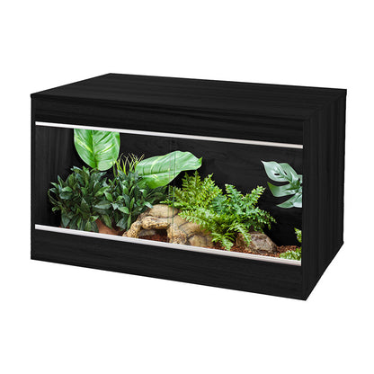Vivexotic Repti-Home Maxi/Med Vivarium Black | 86x49x56cm