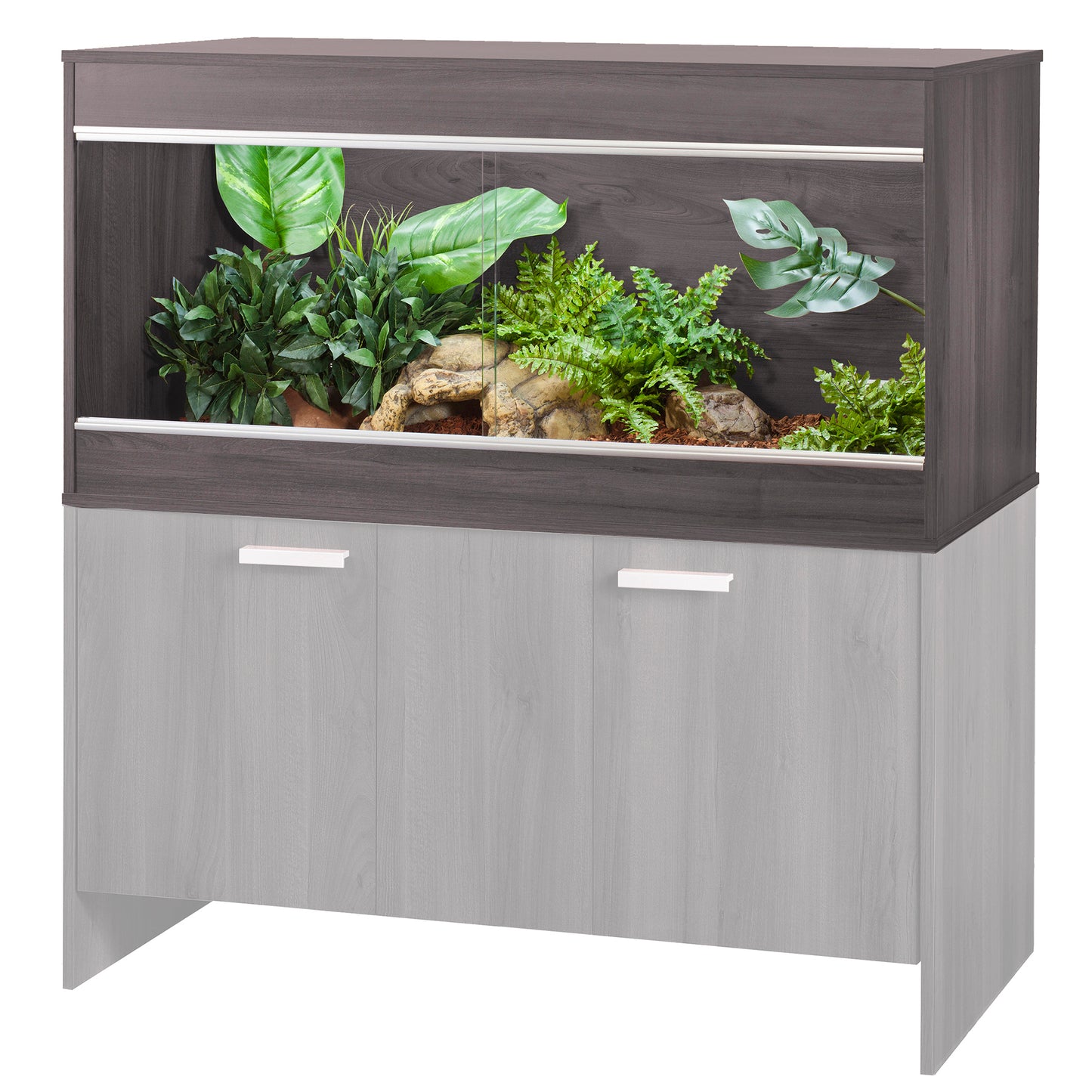 Vivexotic Repti-Home Maxi Large Vivarium Grey (PT4172) 115x49x56cm
