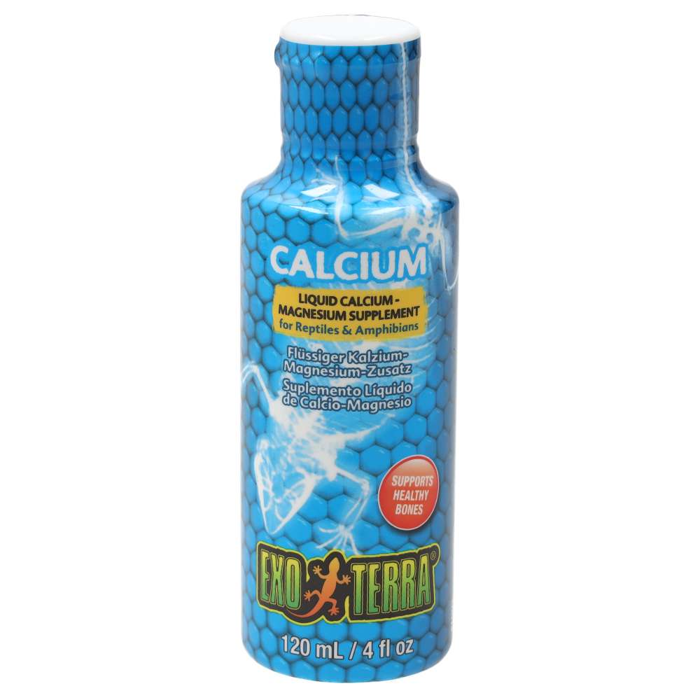 Exo Terra Calcium Liquid Supplement for Reptiles 120ml