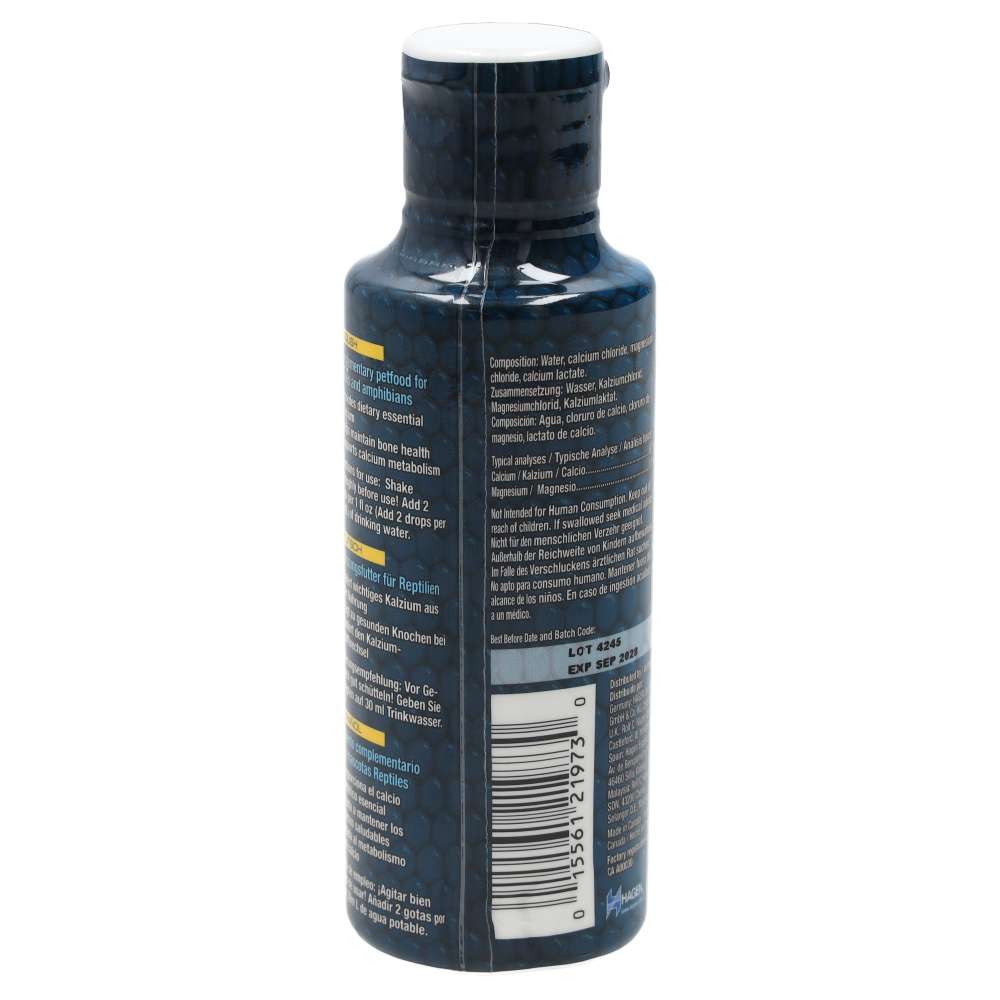 Exo Terra Calcium Liquid Supplement for Reptiles 120ml