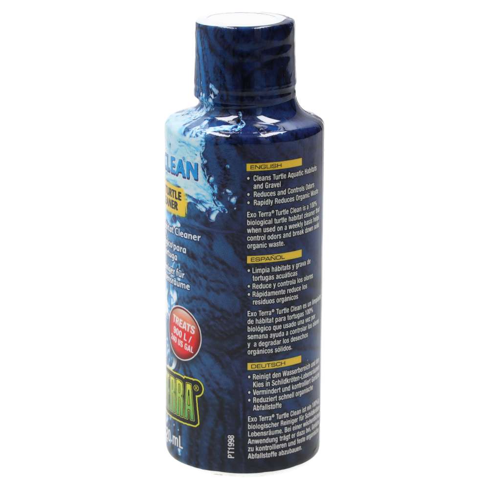 Exo Terra Turtle Clean Water Conditioner 120ml | Aquatic Turtle Habitat