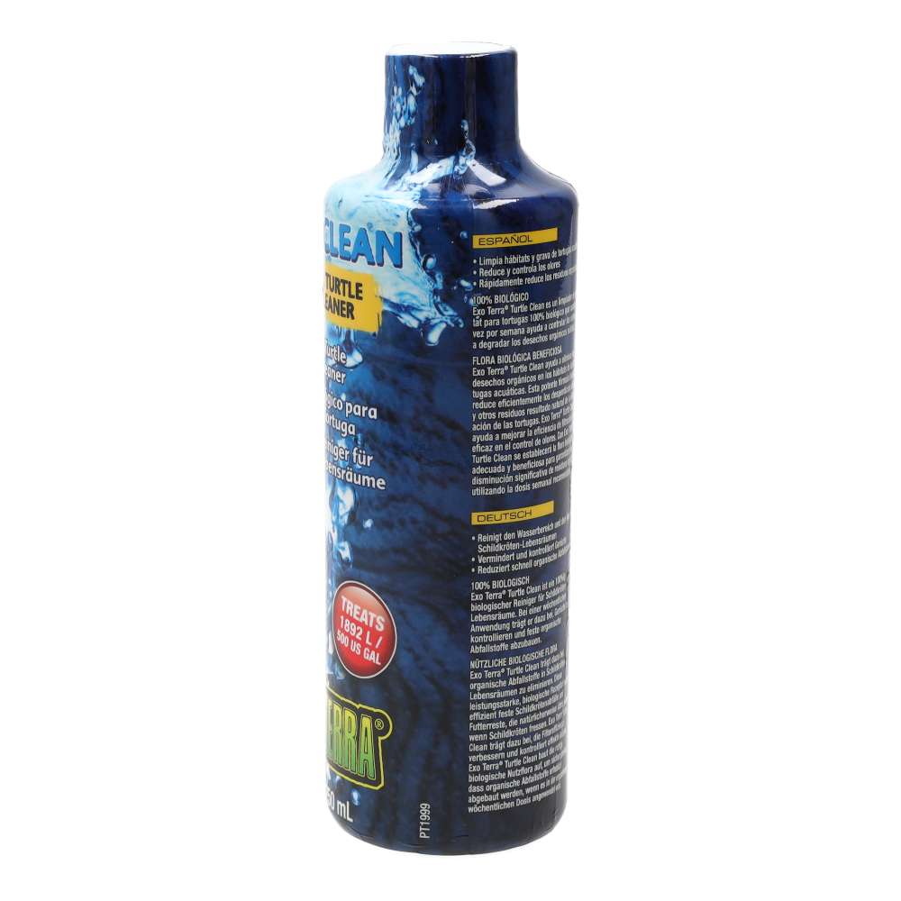 Exo Terra Turtle Clean Water Conditioner 250ml | Aquatic Turtle Habitat Cleaner