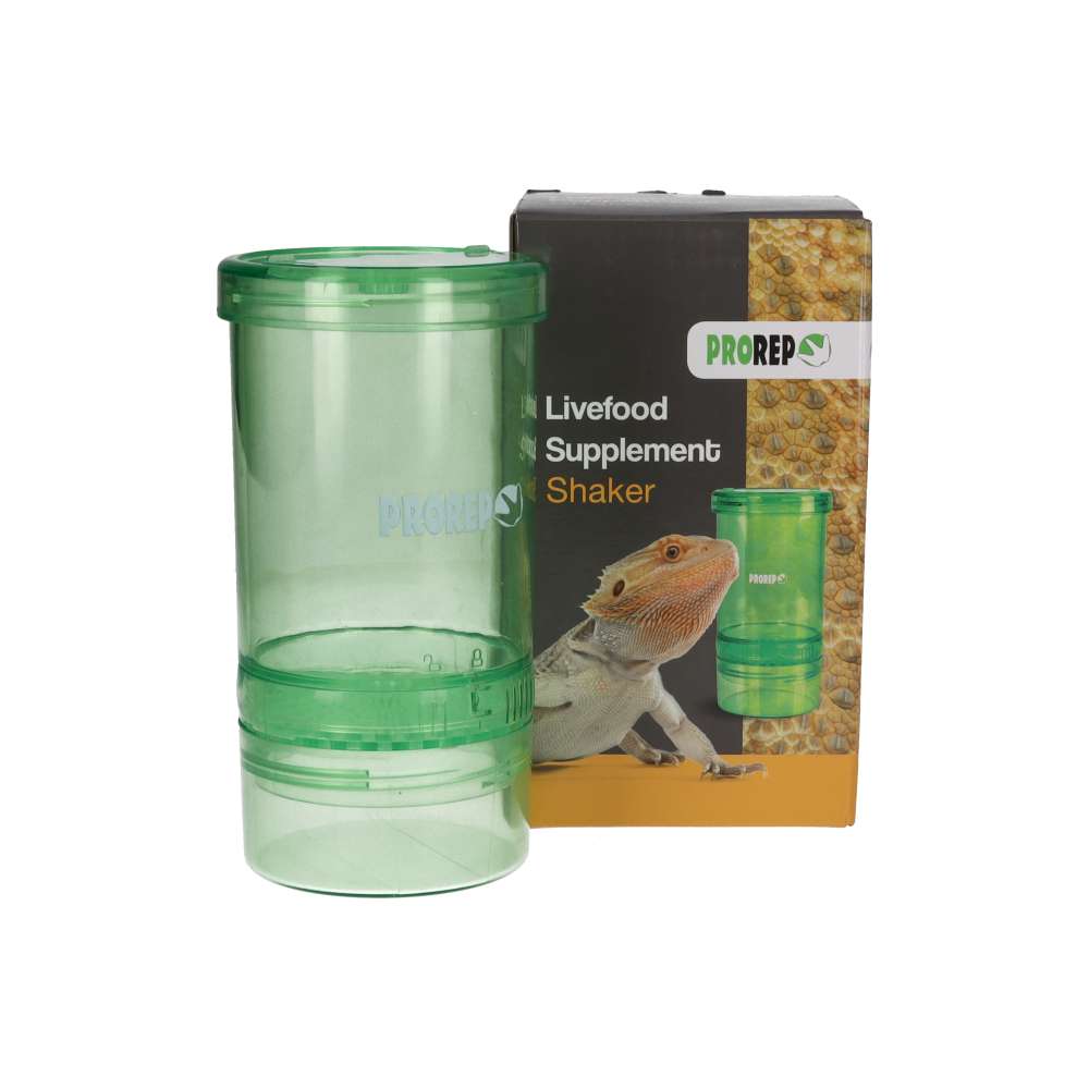 ProRep Livefood Supplement Shaker | Reptile Dusting Tool