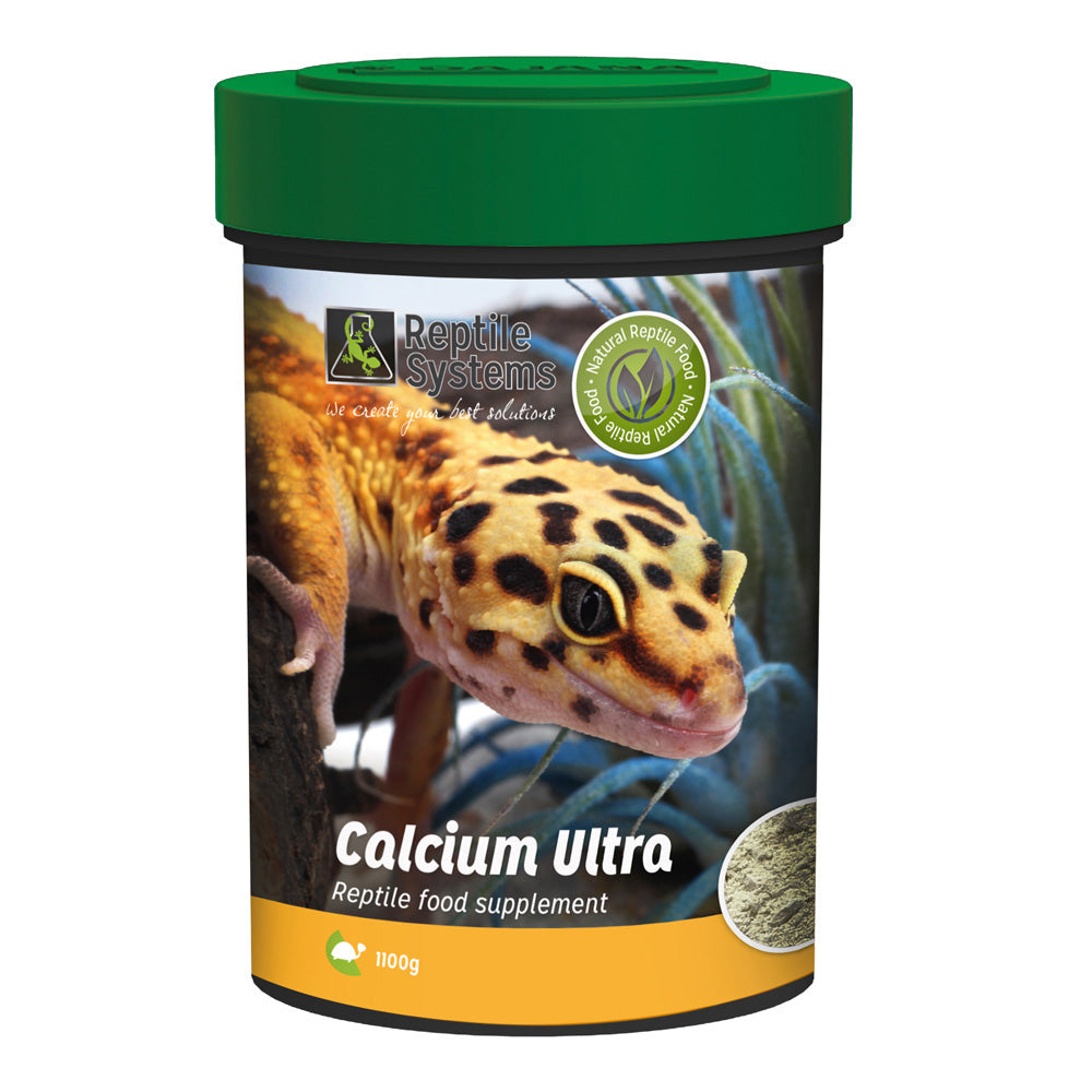 Reptile Systems Calcium Ultra 1100g – Reptile Calcium & Magnesium Supplement