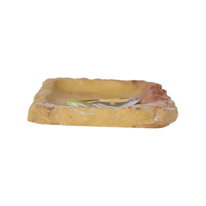 ProRep Tortoise Feed Dish Small WPE315 – Resin Feeding Bowl