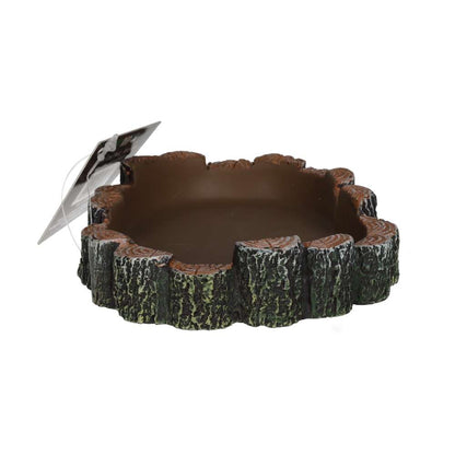 ProRep Rustic Log Pool Medium 19x16x3cm | Vivarium Water Dish