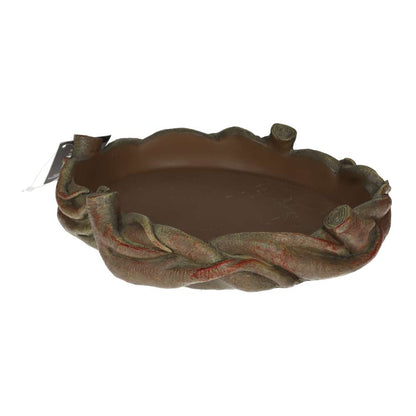 ProRep Root Dish Large Resin Vivarium Water Dish 24x21x4.5cm