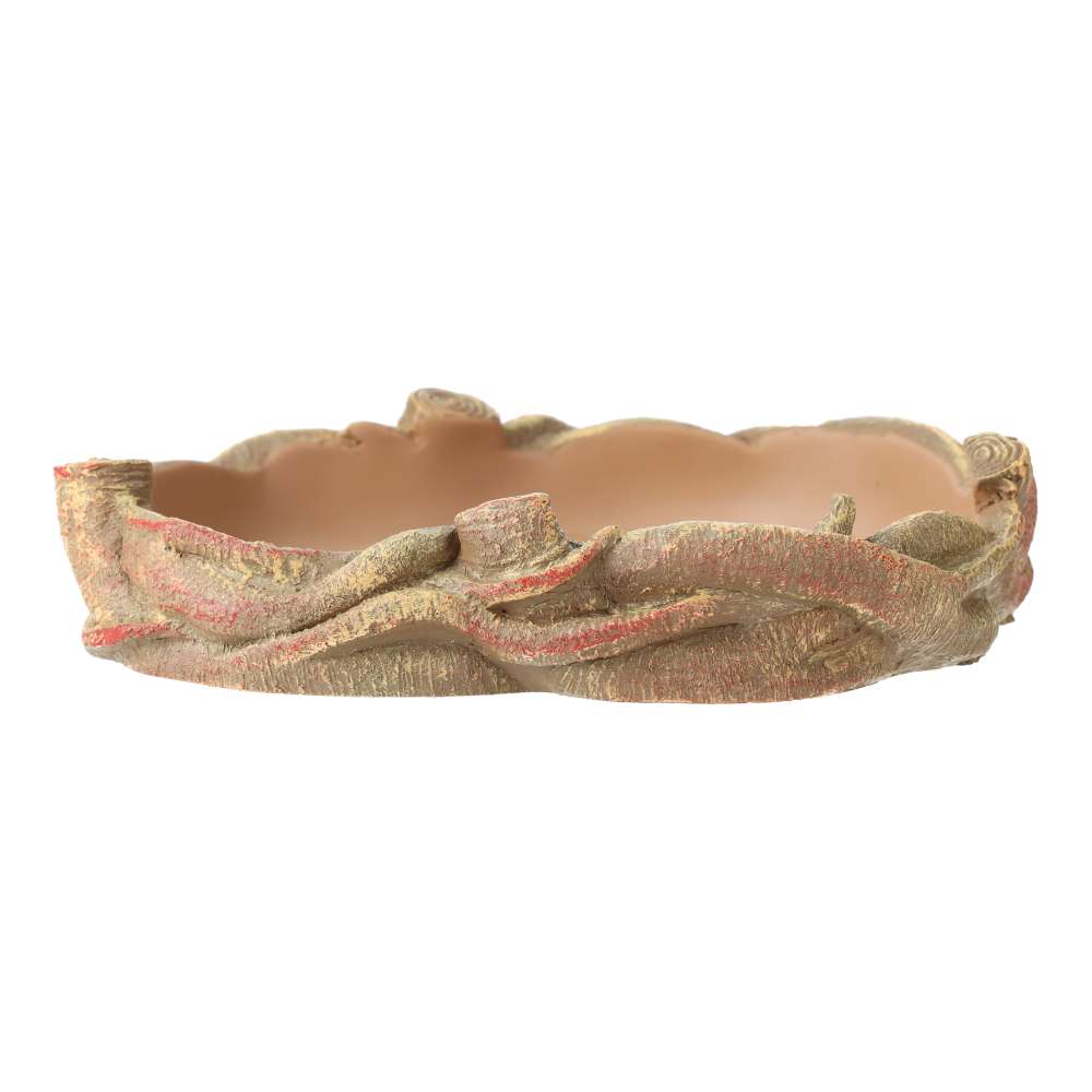 ProRep Resin Root Dish Medium – Vivarium Water & Food Dish 19.5x17x4cm
