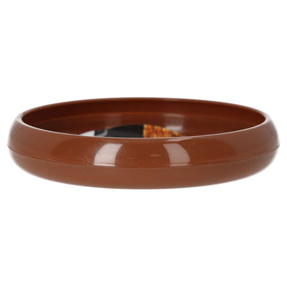 ProRep Mealworm Dish XL Earth Brown 120mm | Reptile Vivarium Feeder