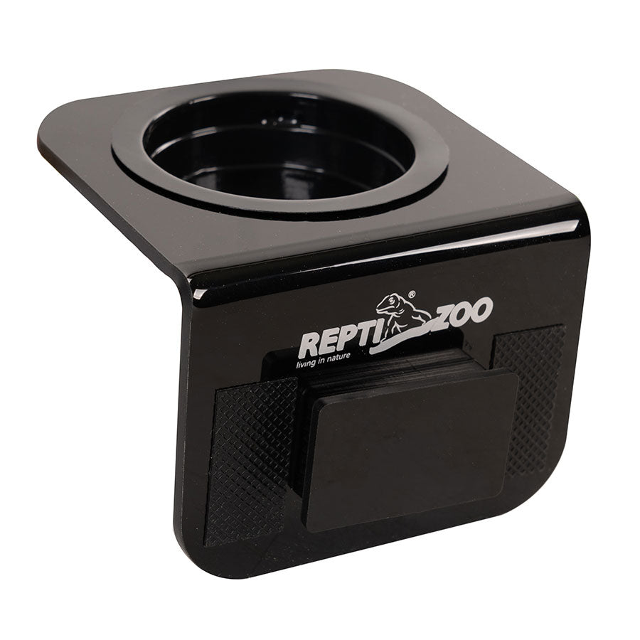 ReptiZoo Magnetic Arboreal Feeder 8x8cm | Vivarium Feeding Ledge