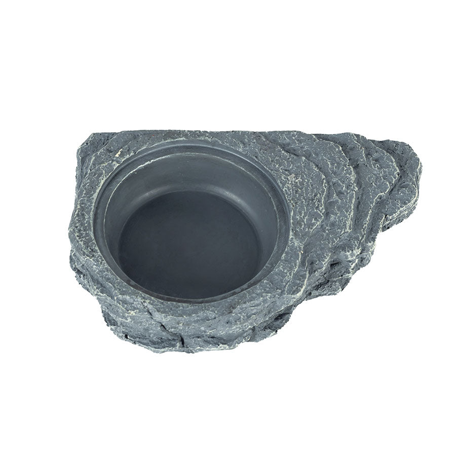 ReptiZoo Magnetic Arboreal Feeder Rock 12x8cm | Vivarium Feeding Ledge