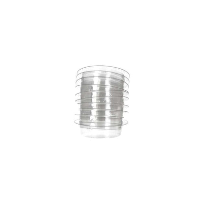 ReptiZoo Arboreal Replacement Dish Clear 8cm | Reptile Feeder Dish