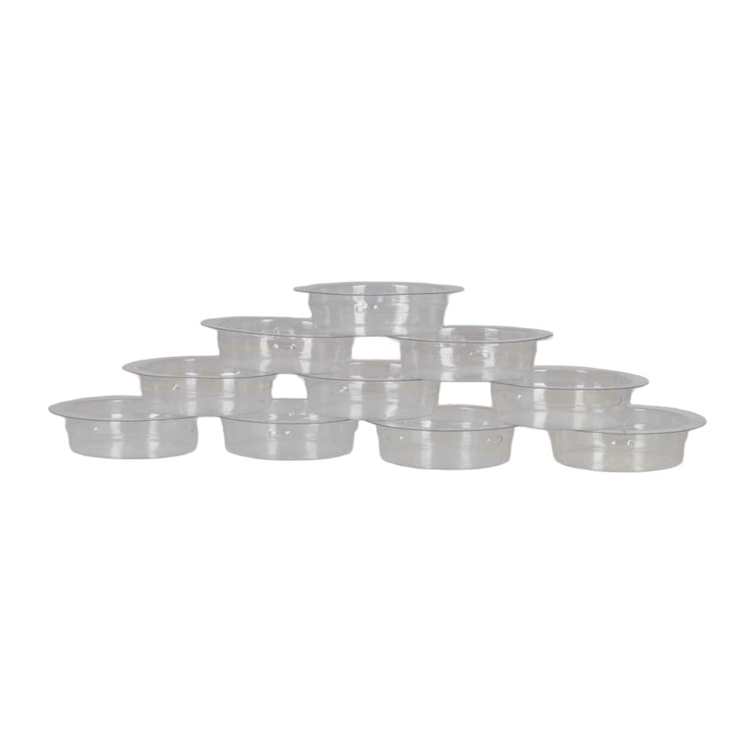 ReptiZoo Arboreal Replacement Dish Clear 8cm | Reptile Feeder Dish