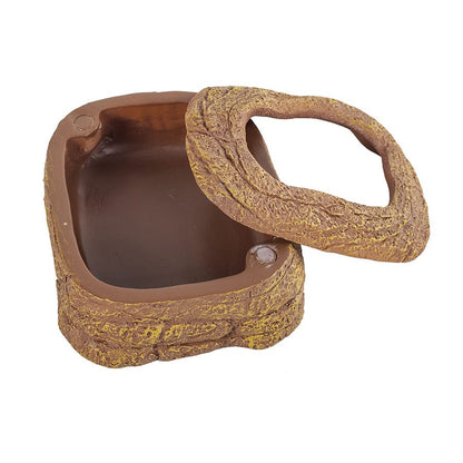 ReptiZoo Magnetic Anti-Escape Worm Dish