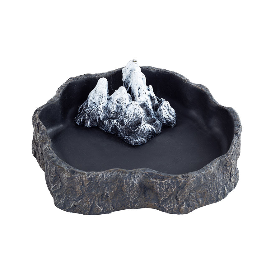 ReptiZoo Mountain Food and Water Dish Set | Reptile Vivarium Dishes