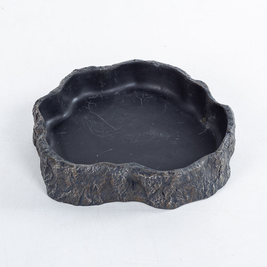ReptiZoo Mountain Food and Water Dish Set | Reptile Vivarium Dishes