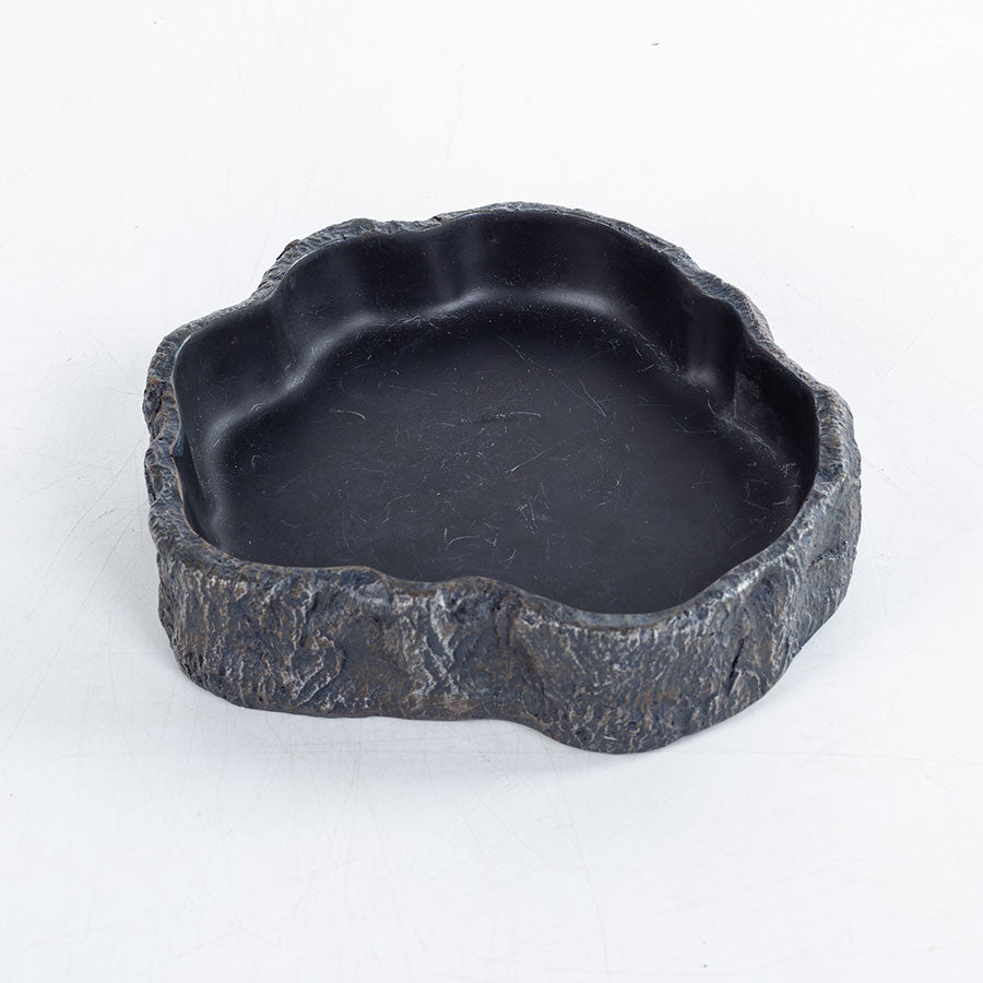 ReptiZoo Mountain Food and Water Dish Set | Reptile Vivarium Dishes