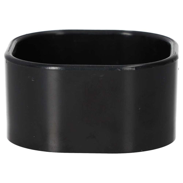 White Python Water Bowl Black