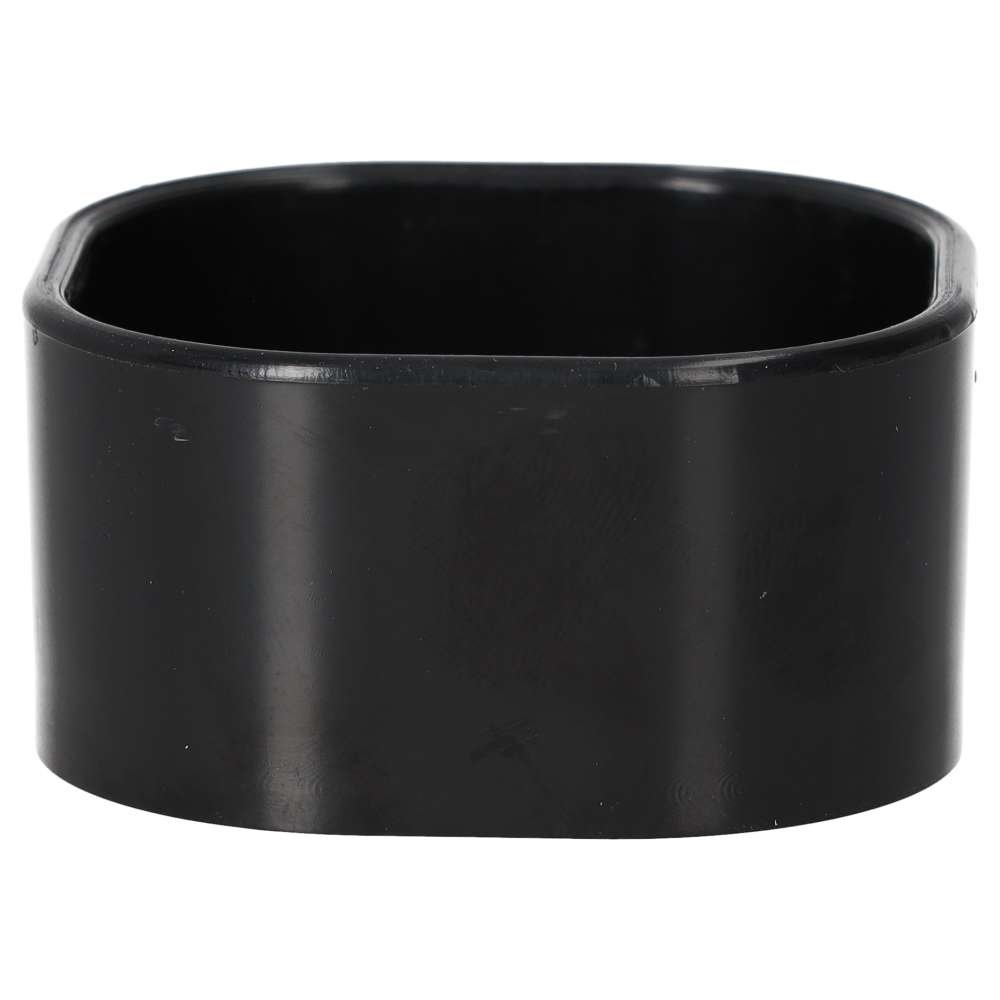 White Python Water Bowl Black