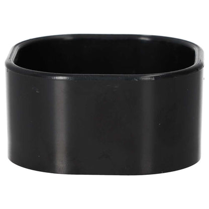 White Python Water Bowl Black