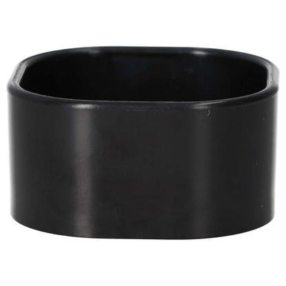 White Python Water Bowl Black Small 60x60x30mm | Reptile Vivarium Dish