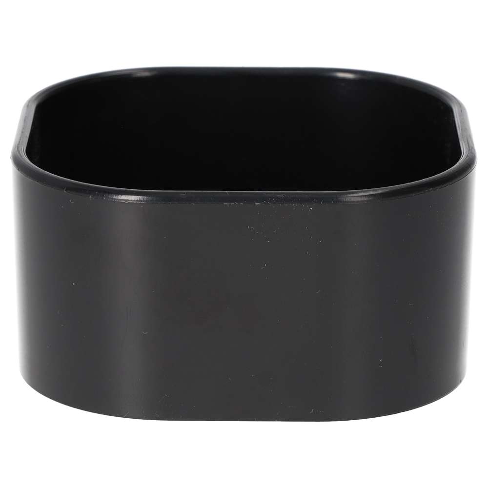 White Python Water Bowl Black Medium 80x80x40mm