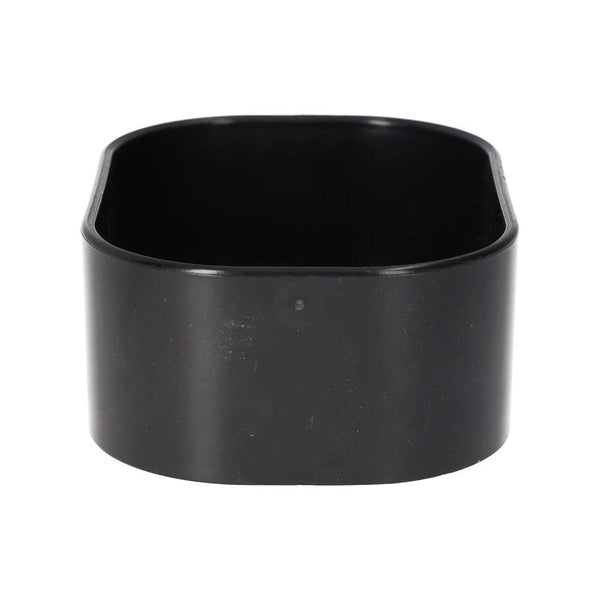 White Python Water Bowl Black