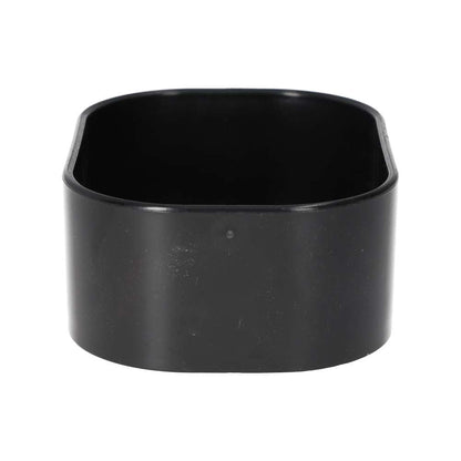 White Python Water Bowl Black