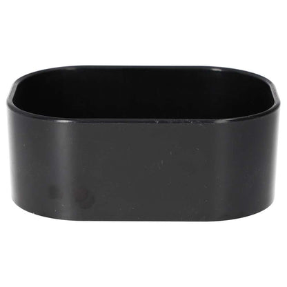 White Python Water Bowl Black