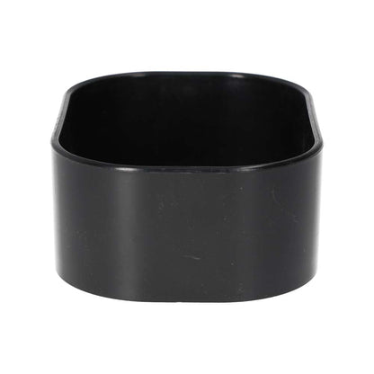 White Python Water Bowl Black