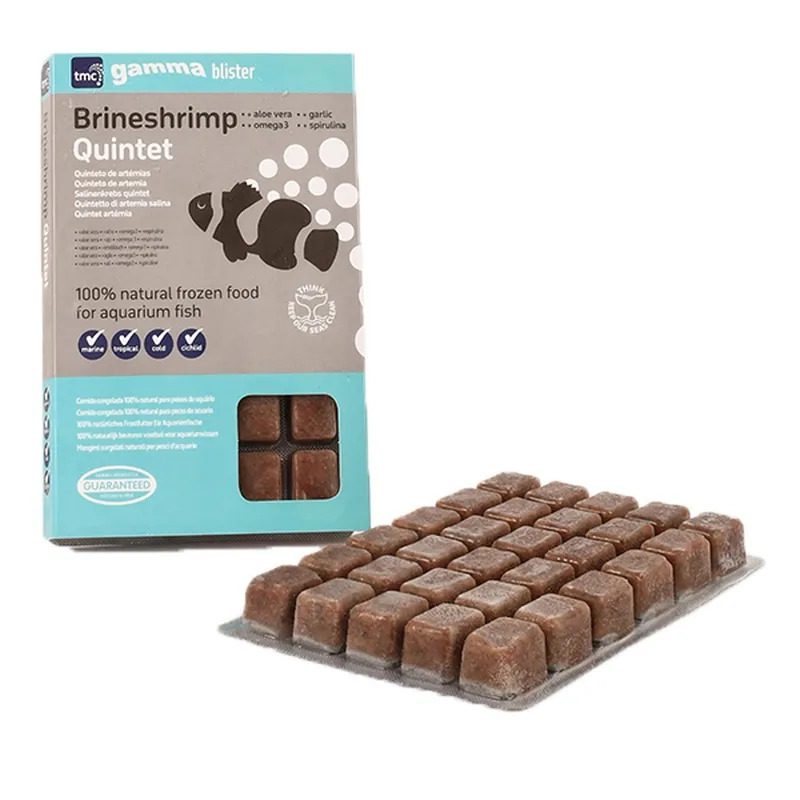 Gamma Frozen Blister Brineshrimp Quintet 100g