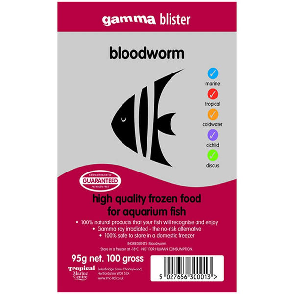 Gamma Frozen Blister Bloodworm 95g