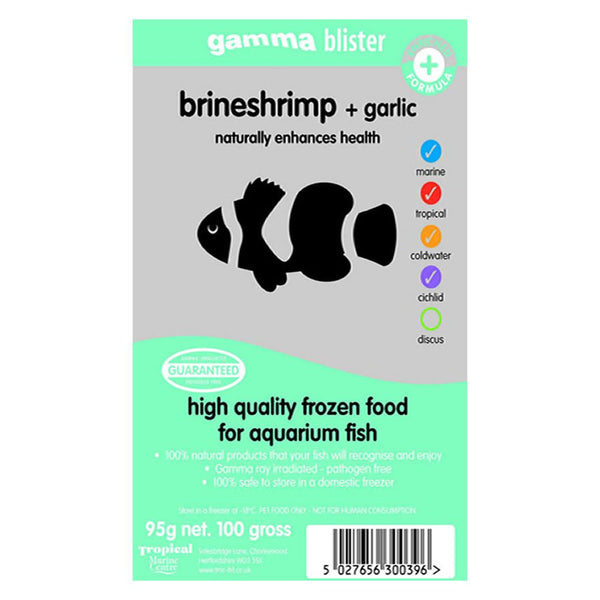 Gamma Frozen Blister Garlic Brineshrimp 95g
