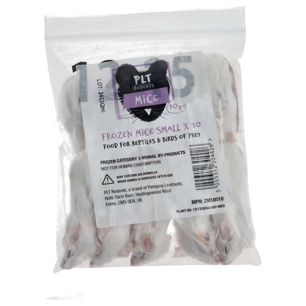 PLT Frozen Mice Small 10g+