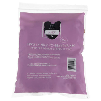 PLT Frozen Mice Ex-Breeders 35g+