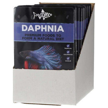 FishScience Frozen Blister Pack Daphnia 100g